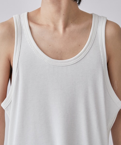 Lui's(ルイス)の「DRYテレココードタンクトップ(タンクトップ・メンズ・ブラック/ホワイト・FREE)」の8枚目の写真