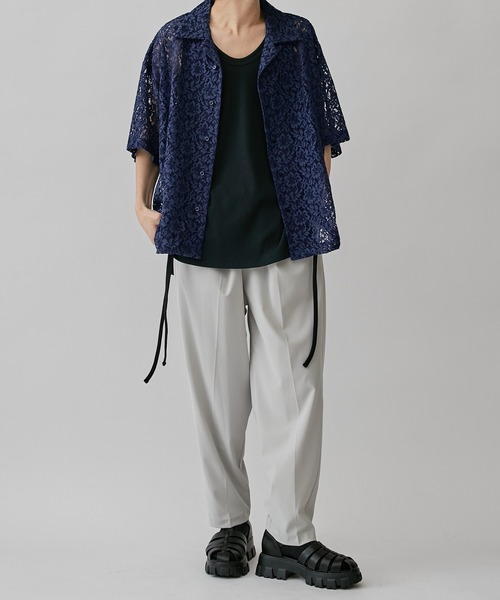 Lui's(ルイス)の「DRYテレココードタンクトップ(タンクトップ・メンズ・ブラック/ホワイト・FREE)」の14枚目の写真