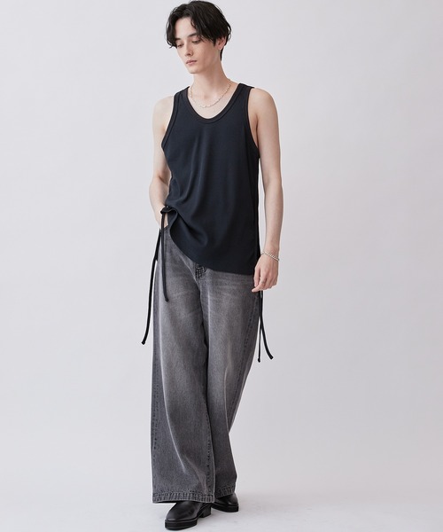 Lui's(ルイス)の「DRYテレココードタンクトップ(タンクトップ・メンズ・ブラック/ホワイト・FREE)」の21枚目の写真