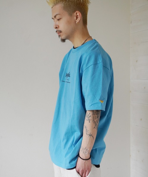 （What it isNt）ART BY MARKGONZALES（ワットイットイズント）の「【（What it isNt）ART BY MARKGONZALES / (ワットイットイズント) アートバイ マークゴンザレス 】 SKATE BORAD TEE (レギュラーFIT)（Tシャツ/カットソー・メンズ・ブラック/ホワイト/ターコイズブルー・XL/L/M）」の12枚目の写真