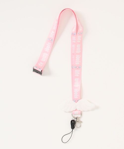 Ank Rouge（アンクルージュ）の「アイドルのいる生活もかちゃんコラボネックストラップ（その他雑貨・レディース・ピンク・FREE）」の9枚目の写真