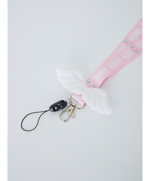 Ank Rouge（アンクルージュ）の「アイドルのいる生活もかちゃんコラボネックストラップ（その他雑貨・レディース・ピンク・FREE）」の3枚目の写真