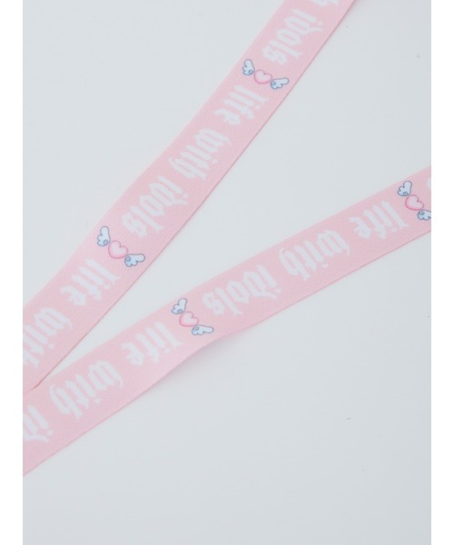 Ank Rouge（アンクルージュ）の「アイドルのいる生活もかちゃんコラボネックストラップ（その他雑貨・レディース・ピンク・FREE）」の4枚目の写真