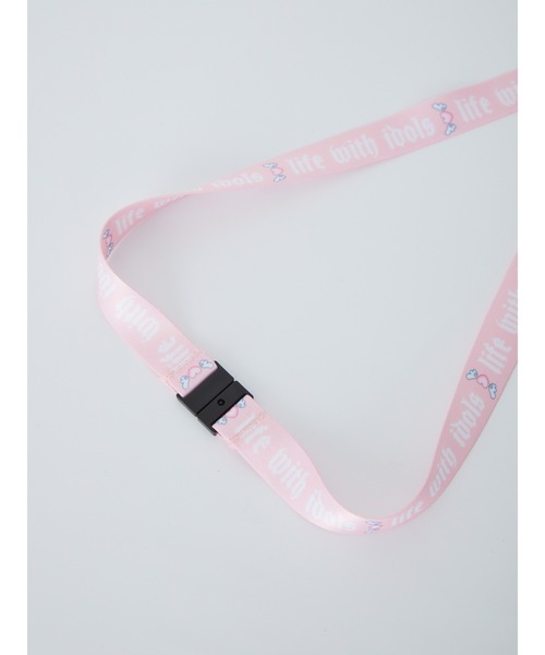 Ank Rouge（アンクルージュ）の「アイドルのいる生活もかちゃんコラボネックストラップ（その他雑貨・レディース・ピンク・FREE）」の5枚目の写真