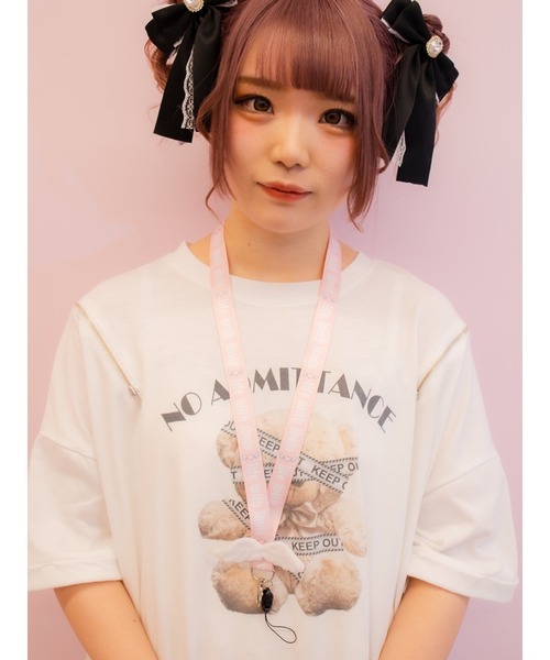 Ank Rouge（アンクルージュ）の「アイドルのいる生活もかちゃんコラボネックストラップ（その他雑貨・レディース・ピンク・FREE）」の8枚目の写真