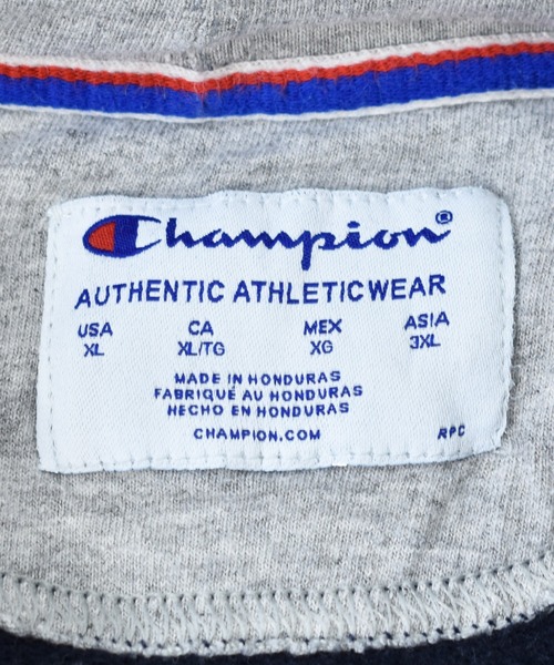 Champion(チャンピオン)の「【ヴィンテージ古着】Champion / チャンピオン ロゴ刺繍 スウェットパーカー(パーカー・メンズ・ネイビー・X-LARGE)」の5枚目の写真