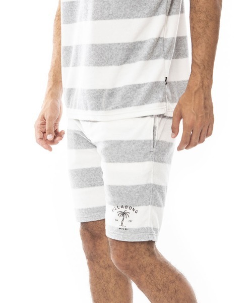 BILLABONG(ビラボン)の「BILLABONG メンズ PILE SHORTS ウォークパンツ/ショートパンツ 【2023年夏モデル】/ビラボンボーダーパイル地ウエストゴムボトムス(その他パンツ・メンズ・ネイビー/グレー/グレー系その他・MEDIUM/LARGE/X-LARGE)」の3枚目の写真