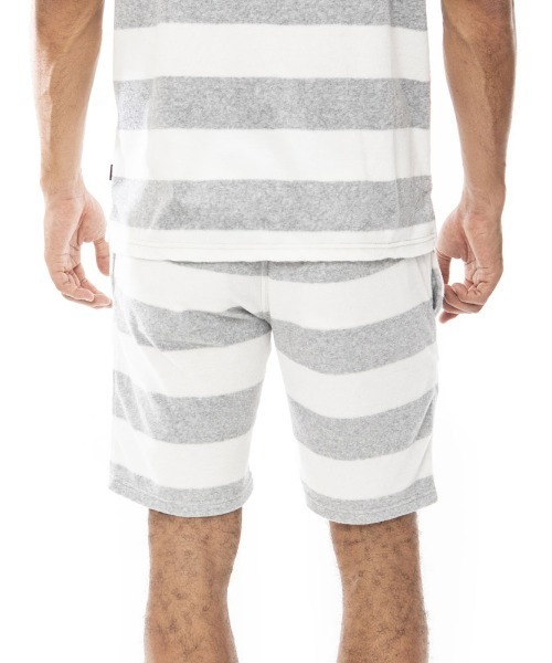 BILLABONG(ビラボン)の「BILLABONG メンズ PILE SHORTS ウォークパンツ/ショートパンツ 【2023年夏モデル】/ビラボンボーダーパイル地ウエストゴムボトムス(その他パンツ・メンズ・ネイビー/グレー/グレー系その他・MEDIUM/LARGE/X-LARGE)」の4枚目の写真