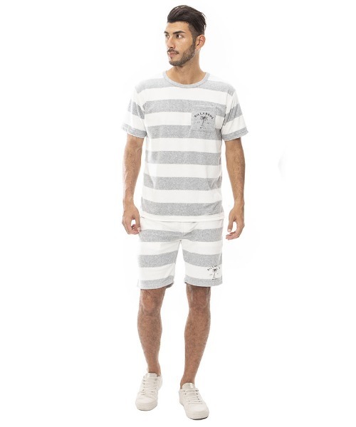BILLABONG(ビラボン)の「BILLABONG メンズ PILE SHORTS ウォークパンツ/ショートパンツ 【2023年夏モデル】/ビラボンボーダーパイル地ウエストゴムボトムス(その他パンツ・メンズ・ネイビー/グレー/グレー系その他・MEDIUM/LARGE/X-LARGE)」の10枚目の写真