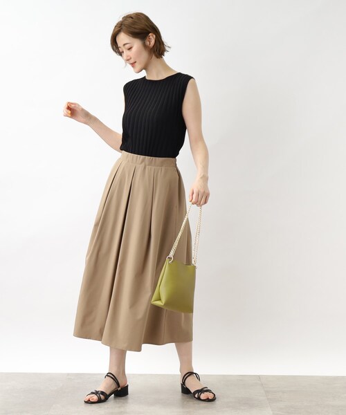 grove（グローブ）の「◆リングチェーンミニショルダー（ショルダーバッグ・レディース・ライトグレー/ブラック/アイボリー/黄緑系/シルバー系その他/スミクロ・00）」の17枚目の写真