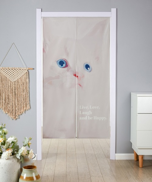 Jubilee（ジュビリー）の「のれん 猫デザイン アソート（インテリア雑貨・レディース・その他19/その他14/その他12/その他13/その他6/その他9/その他1/その他16/その他21/その他10/その他11/その他7/その他8/その他5/その他4/その他2/その他17/その他23/その他3/その他18/その他22/その他15/その他20・150cm）」の18枚目の写真