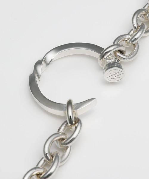 LEGENDA(レジェンダ)の「レジェンダ ツイスト ネイル チェーンネックレス / LEGENDA Twist Nail Chain Necklace(ネックレス・メンズ・シルバー・FREE)」の4枚目の写真