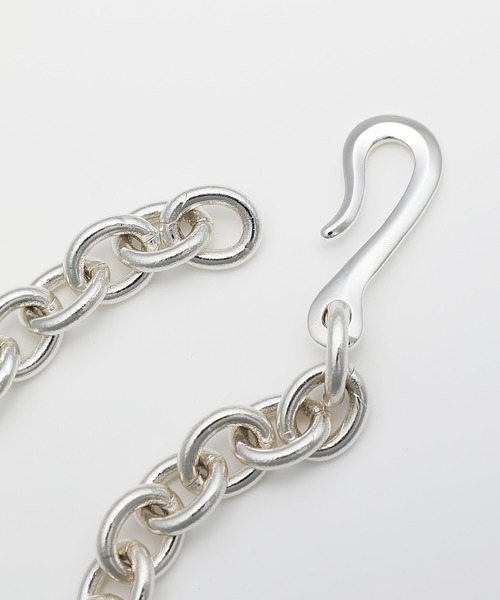 LEGENDA(レジェンダ)の「レジェンダ ツイスト ネイル チェーンネックレス / LEGENDA Twist Nail Chain Necklace(ネックレス・メンズ・シルバー・FREE)」の2枚目の写真
