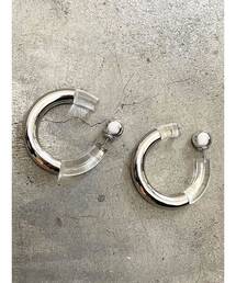 EMODA | クリアフープピアス(ピアス（両耳用）)