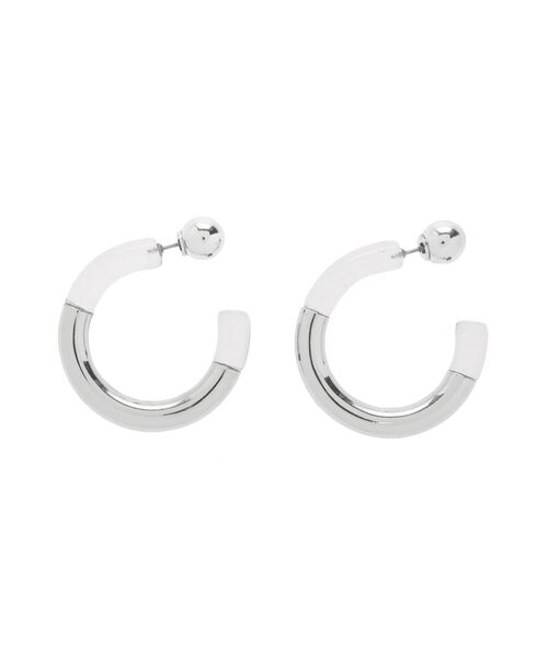 EMODA(エモダ)の「クリアフープピアス(ピアス(両耳用)・レディース・ブルー/クリア/グリーン・FREE)」の13枚目の写真