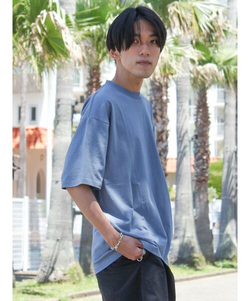 CRAFT STANDARD BOUTIQUE（クラフトスタンダードブティック）の「BOUTIQUE　TEE-III（Tシャツ/カットソー・レディース・オフホワイト/ブルー/ブラック・M/L/XL）」の20枚目の写真