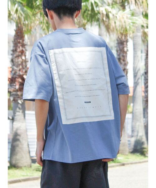 CRAFT STANDARD BOUTIQUE（クラフトスタンダードブティック）の「BOUTIQUE　TEE-III（Tシャツ/カットソー・レディース・オフホワイト/ブルー/ブラック・M/L/XL）」の22枚目の写真