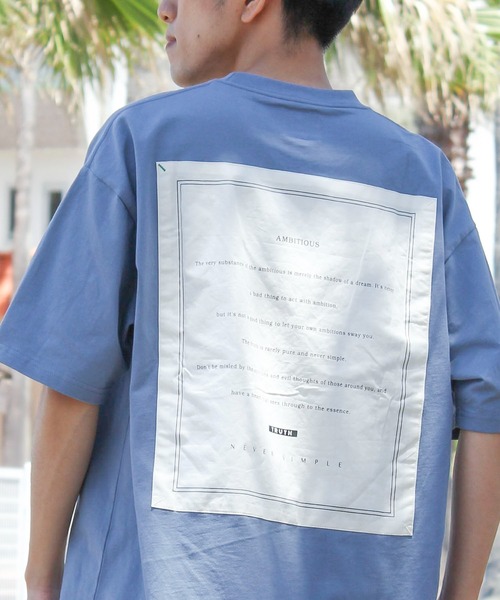 CRAFT STANDARD BOUTIQUE（クラフトスタンダードブティック）の「BOUTIQUE　TEE-III（Tシャツ/カットソー・レディース・オフホワイト/ブルー/ブラック・M/L/XL）」の3枚目の写真