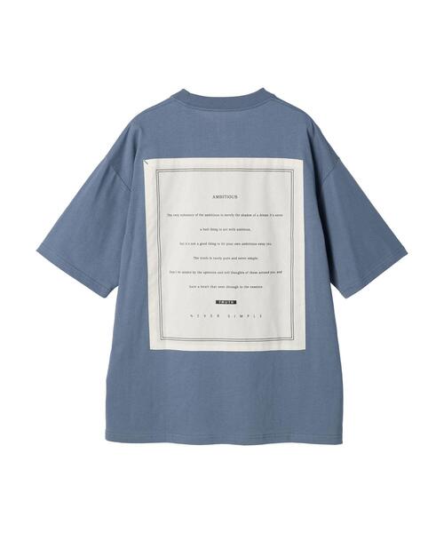CRAFT STANDARD BOUTIQUE（クラフトスタンダードブティック）の「BOUTIQUE　TEE-III（Tシャツ/カットソー・レディース・オフホワイト/ブルー/ブラック・M/L/XL）」の4枚目の写真