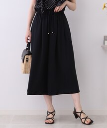 couture brooch | 【まるでスカートなパンツ。】エステルツイルガウチョパンツ(その他パンツ)