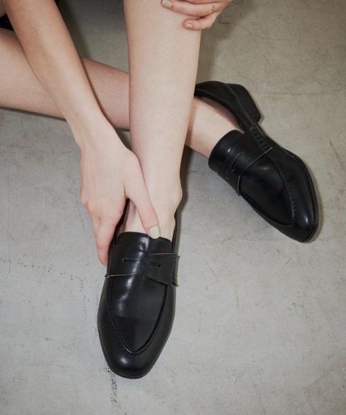 オンオフ問わず使える*ベーシック/コインローファー un/neu ローファー ベーシックコインローファー / シンプル