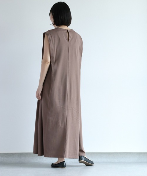 cepo（セポ）の「シルケットカットワンピース（ワンピース・レディース・ブラウン/ブラック・M）」の15枚目の写真