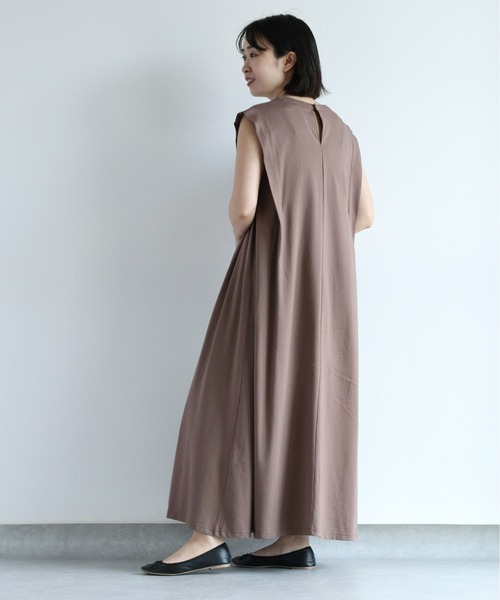 cepo（セポ）の「シルケットカットワンピース（ワンピース・レディース・ブラウン/ブラック・M）」の16枚目の写真