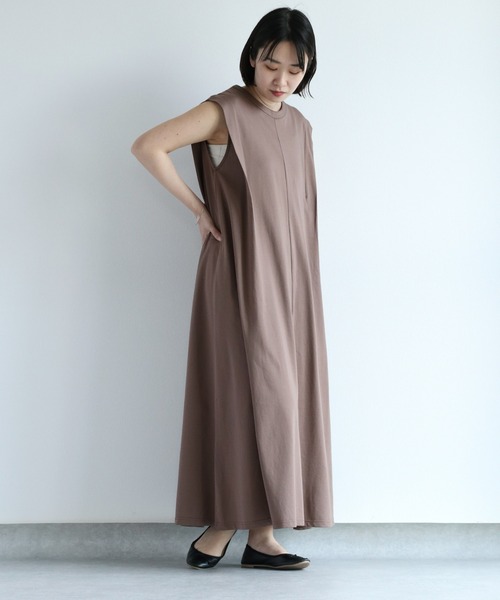cepo（セポ）の「シルケットカットワンピース（ワンピース・レディース・ブラウン/ブラック・M）」の17枚目の写真
