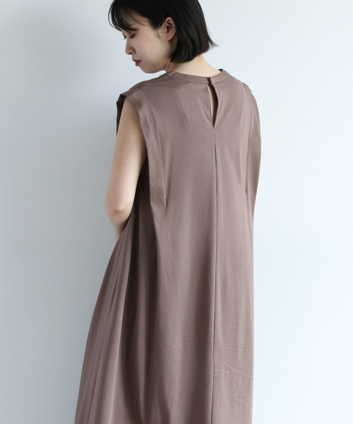 cepo（セポ）の「シルケットカットワンピース（ワンピース・レディース・ブラウン/ブラック・M）」の21枚目の写真