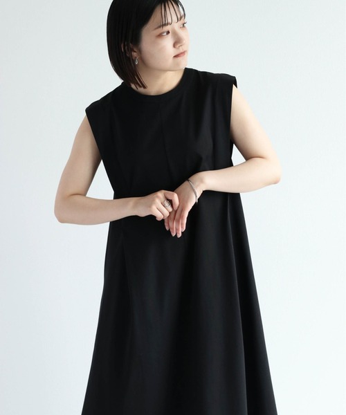 cepo（セポ）の「シルケットカットワンピース（ワンピース・レディース・ブラウン/ブラック・M）」の8枚目の写真