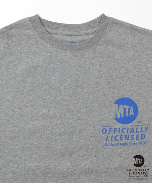 GLAZOS（グラソス）の「【WEB限定】【MTA(メトロポリタン・トランスポーテーション・オーソリティ)】メインロゴプリント半袖Tシャツ（Tシャツ/カットソー・キッズ・ホワイト/ブラック/グレー・140cm/150cm/160cm/170cm）」の14枚目の写真