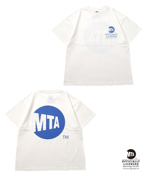 GLAZOS（グラソス）の「【WEB限定】【MTA(メトロポリタン・トランスポーテーション・オーソリティ)】メインロゴプリント半袖Tシャツ（Tシャツ/カットソー・キッズ・ホワイト/ブラック/グレー・140cm/150cm/160cm/170cm）」の5枚目の写真