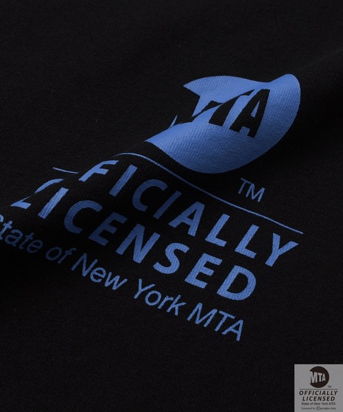 GLAZOS（グラソス）の「【WEB限定】【MTA(メトロポリタン・トランスポーテーション・オーソリティ)】メインロゴプリント半袖Tシャツ（Tシャツ/カットソー・キッズ・ホワイト/ブラック/グレー・140cm/150cm/160cm/170cm）」の21枚目の写真