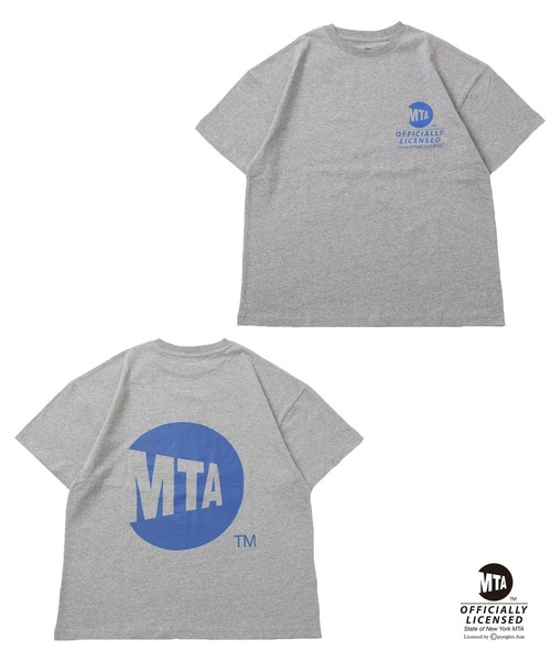 GLAZOS（グラソス）の「【WEB限定】【MTA(メトロポリタン・トランスポーテーション・オーソリティ)】メインロゴプリント半袖Tシャツ（Tシャツ/カットソー・キッズ・ホワイト/ブラック/グレー・140cm/150cm/160cm/170cm）」の15枚目の写真