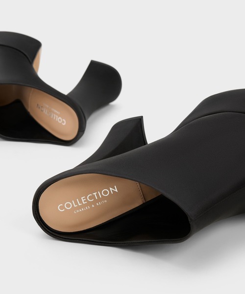 【セール】Delphine デルフィーヌ プラットフォームミュール（サンダル）｜CHARLES & KEITH（チャールズ & キース）