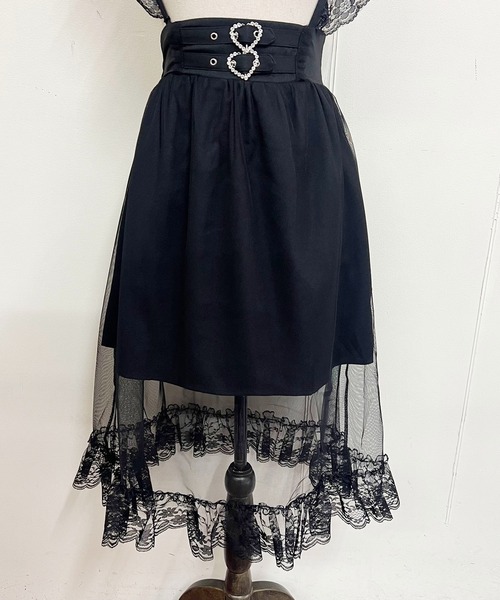 MA*RS（アメーバーマーズ）の「ハートバックルチュールロングスカート