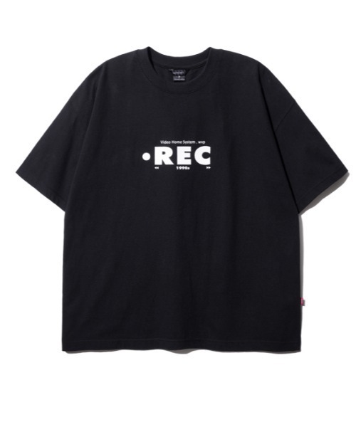 WV PROJECT(ダブリューブイプロジェクト)の「【WV PROJECT/ダブリューブイプロジェクト】Record Short-sleeve Tee レコード プリント 半袖 Tシャツ(Tシャツ/カットソー・メンズ・ホワイト/グリーン/ピンク/ネイビー/ブラック・S/M/L)」の9枚目の写真