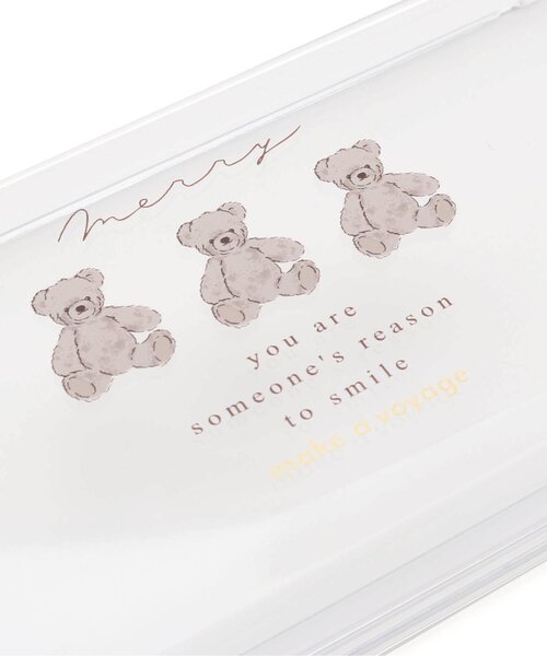 apres les cours(アプレレクール)の「くま・さくらんぼ柄トリオセット(カトラリー・キッズ・ピンク/ベージュ・FREE)」の8枚目の写真