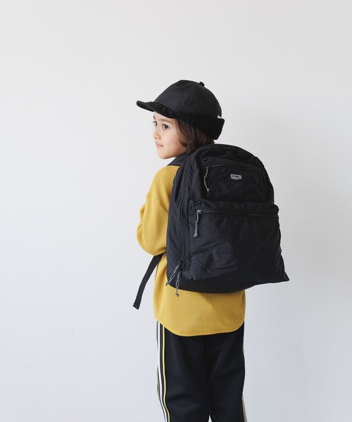 BAYFLOW（ベイフロー）の「デイリーバックパック（KIDS）（バックパック/リュック・キッズ・グリーン/ベージュ/ブラック・FREE）」の2枚目の写真