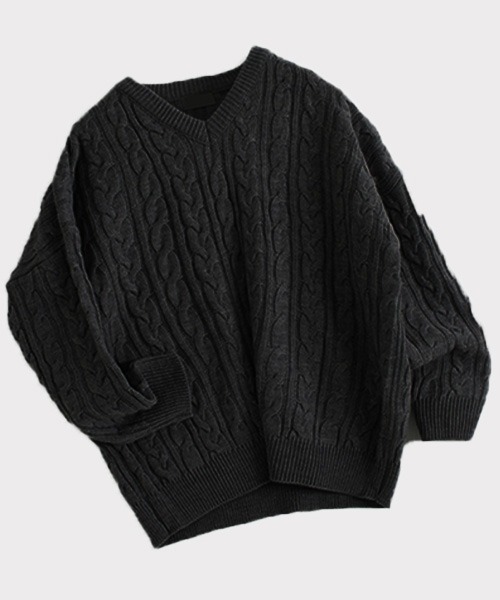 ASCLOCinnamon Twist V Knit