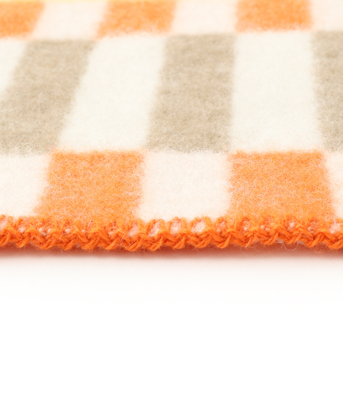 セール】BLANKET CHECK 130X90 ウール ブランケット チェック