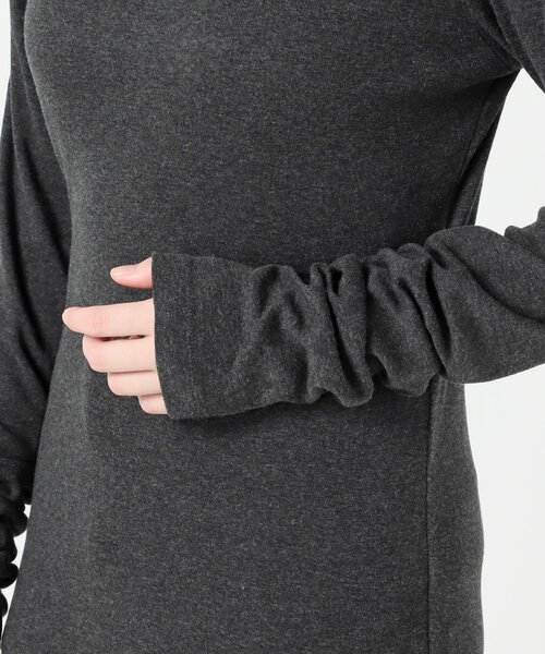 Spick & Span(スピックアンドスパン)の「≪追加≫ハイネックプルオーバー(Tシャツ/カットソー・レディース・ホワイト/チャコールグレー/オレンジ/スミクロ/ベージュ・FREE)」の8枚目の写真