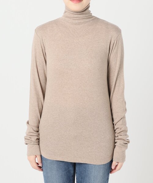 Spick & Span(スピックアンドスパン)の「≪追加≫ハイネックプルオーバー(Tシャツ/カットソー・レディース・ホワイト/チャコールグレー/オレンジ/スミクロ/ベージュ・FREE)」の16枚目の写真