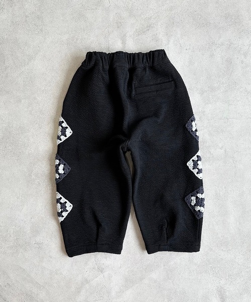 A BOND（アボンド）の「クロシェパンツ（90～150cm）（その他パンツ・キッズ・ブラック/マスタード・110/130/150/100/140/120/90）」の9枚目の写真