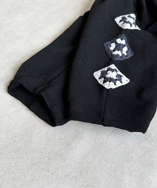 A BOND（アボンド）の「クロシェパンツ（90～150cm）（その他パンツ・キッズ・ブラック/マスタード・110/130/150/100/140/120/90）」の10枚目の写真