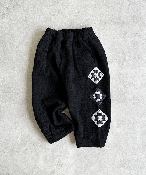 A BOND（アボンド）の「クロシェパンツ（90～150cm）（その他パンツ・キッズ・ブラック/マスタード・110/130/150/100/140/120/90）」の15枚目の写真