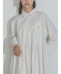 merry jenny | bearポケットシャツワンピース(ワンピース)