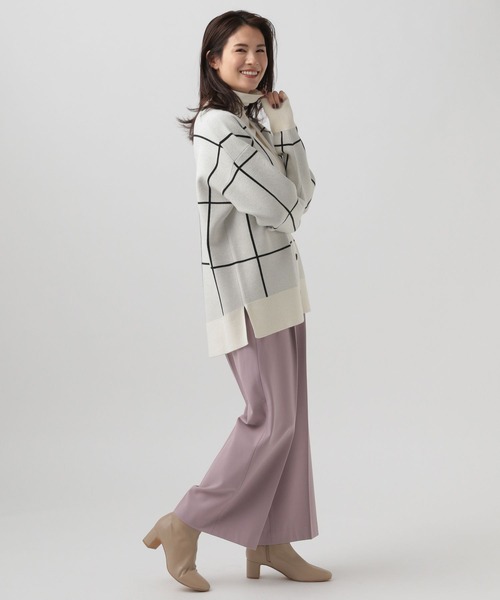 Elura(エルーラ)の「濃密なめらかカーディガン(ニット/セーター・レディース・ホワイト/ブラック/ブラック系その他/マスタード/ブルー系その他3・MEDIUM/LARGE)」の14枚目の写真