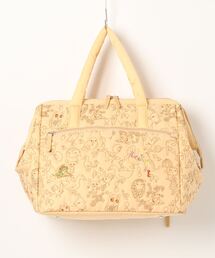 ボストンバッグ ツモリチサト 森のどうぶつ刺繍