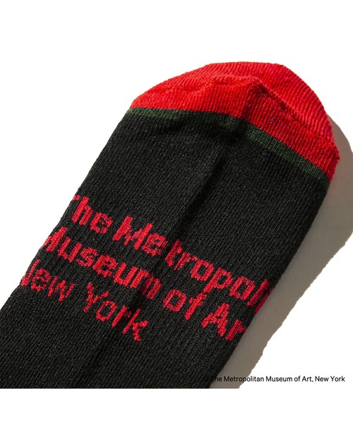 Kinetics(キネティクス)の「THE MET LOGO SOCKS for Kinetics(メトロポリタンミュージアム ロゴ ソックス フォー キネティクス コラボ)(ソックス/靴下・メンズ・ブラック・FREE)」の4枚目の写真